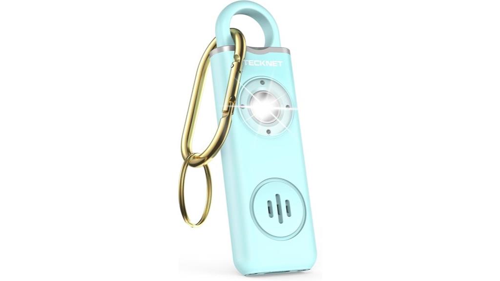 rechargeable women s safety alarm