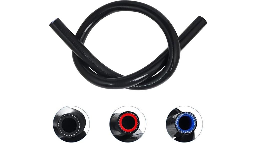 reinforced silicone heater hose