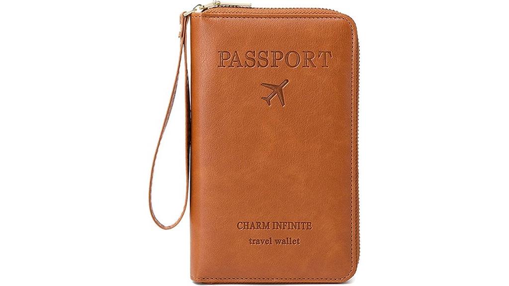 rfid passport wallet with phone