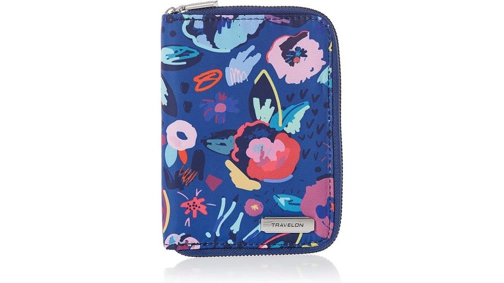 rfid passport zip wallet