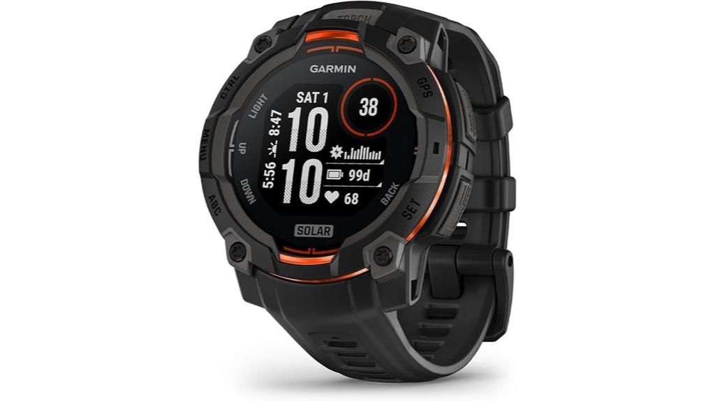 rugged outdoor gps smartwatch