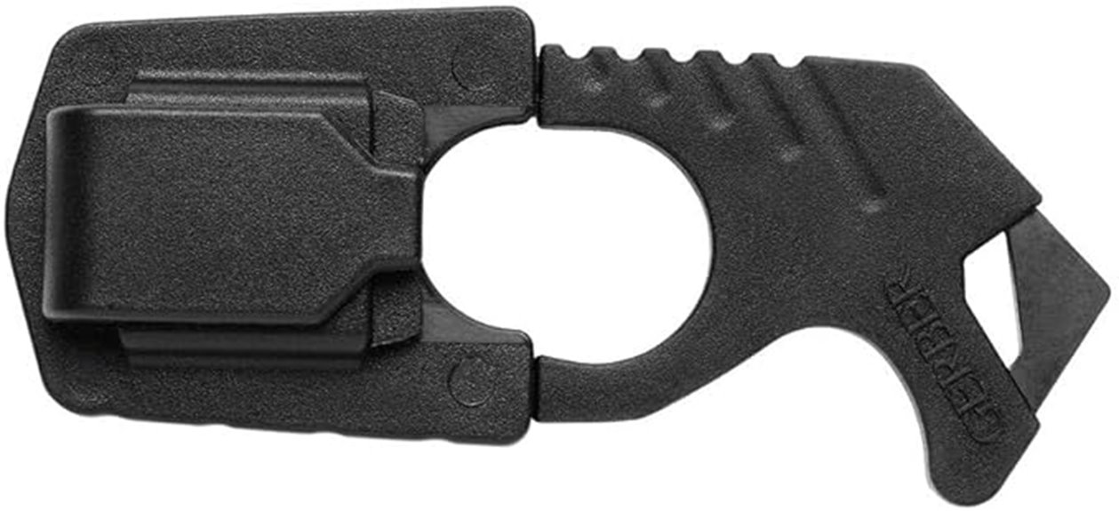 seatbelt cutter with glass breaker