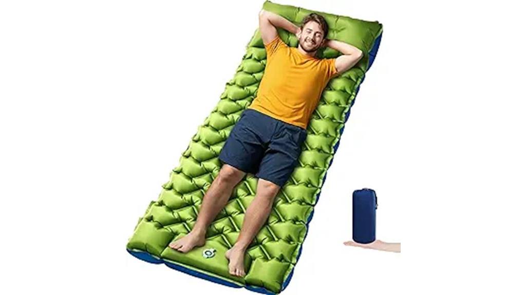 self inflating camping mattress