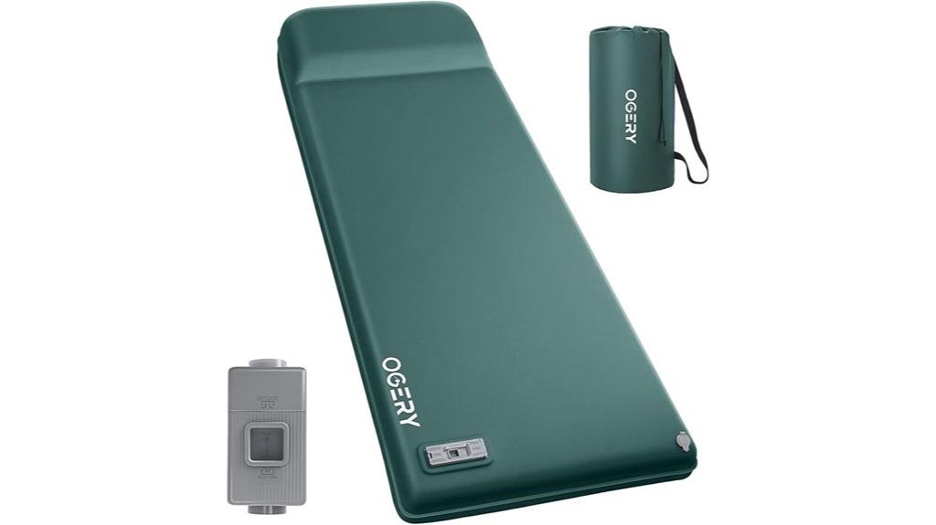 self inflating camping pad