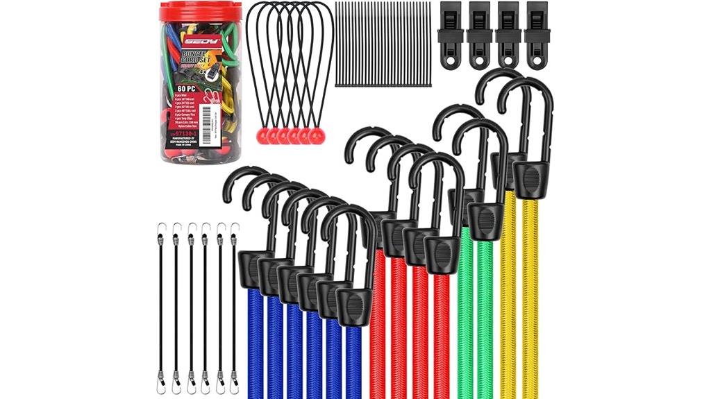 set of sixty assorted cords