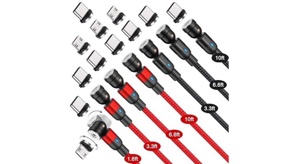 seven pack magnetic cables