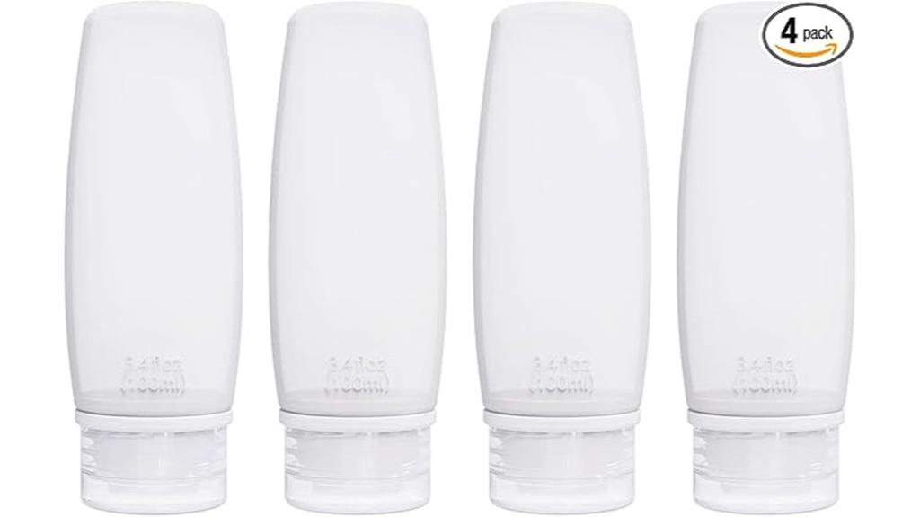 silicone tsa travel bottles