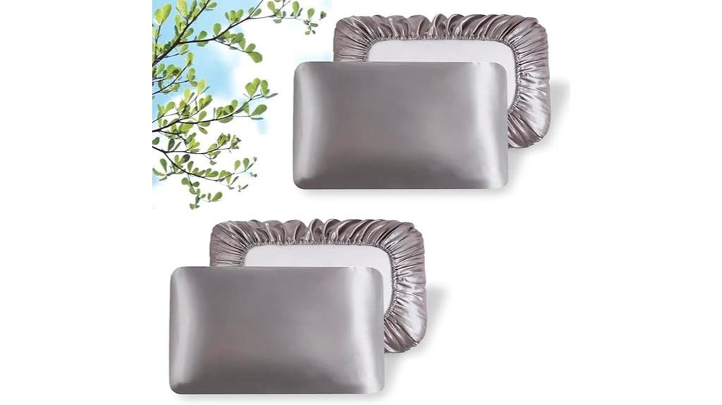 silk satin pillowcases pack
