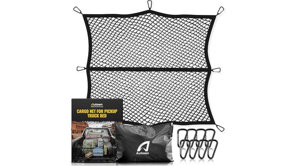 single layer pickup cargo net
