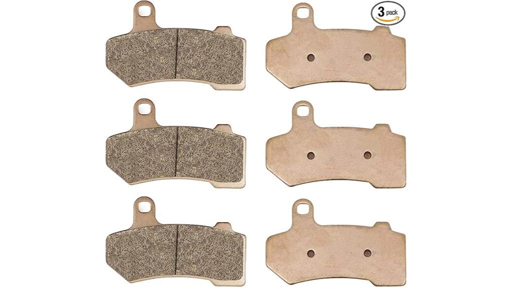 sintered brake pads harley