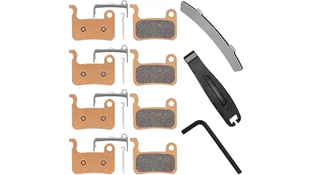 sintered metal brake pads
