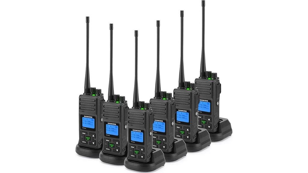 six pack two way radios