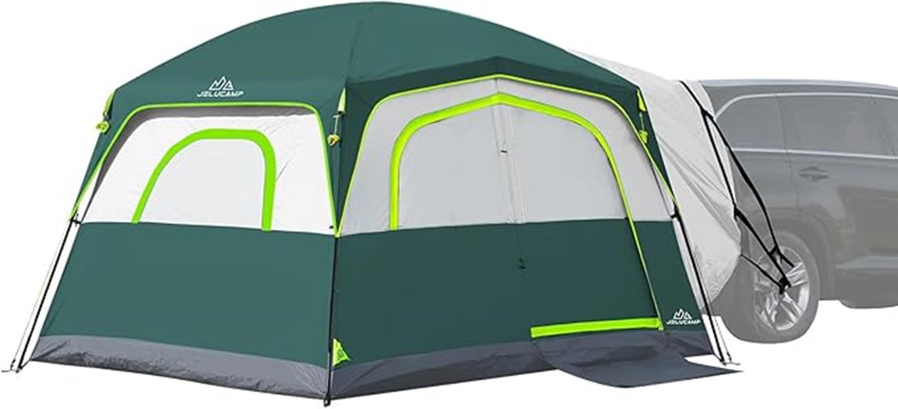 six person suv tent
