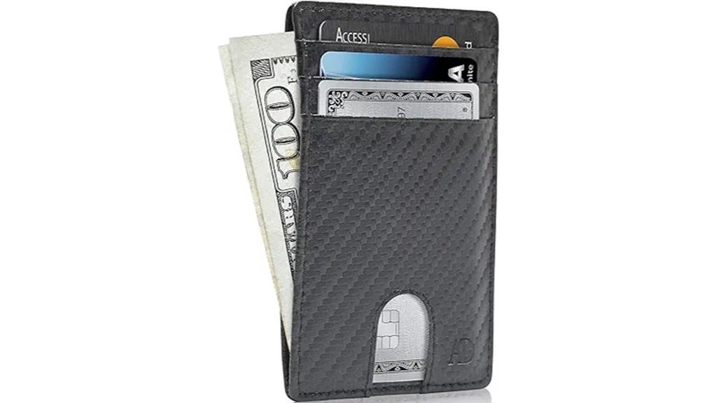 slim men s leather wallet