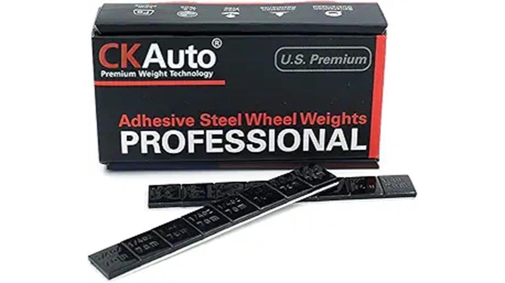small adhesive wheel weights