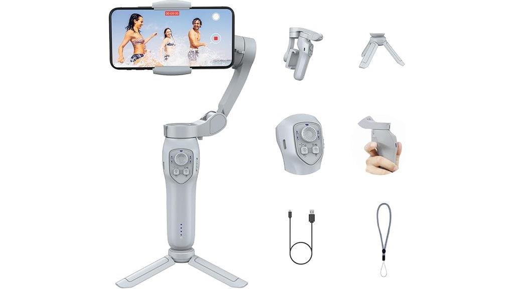 smartphone gimbal stabilizer pro