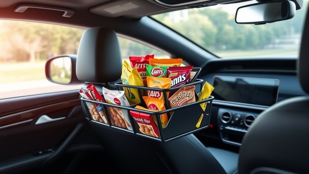 snack organizer size durability