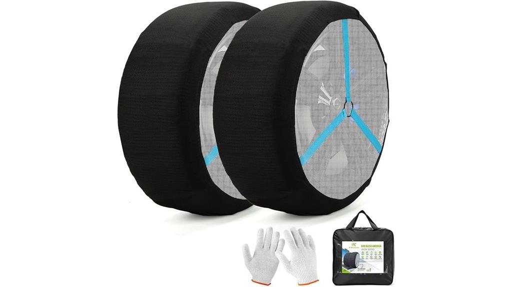 snow tire sock set