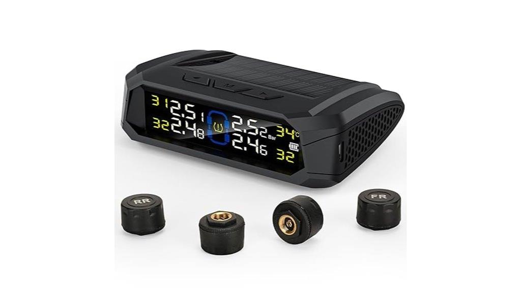 solar powered rv tire sensors