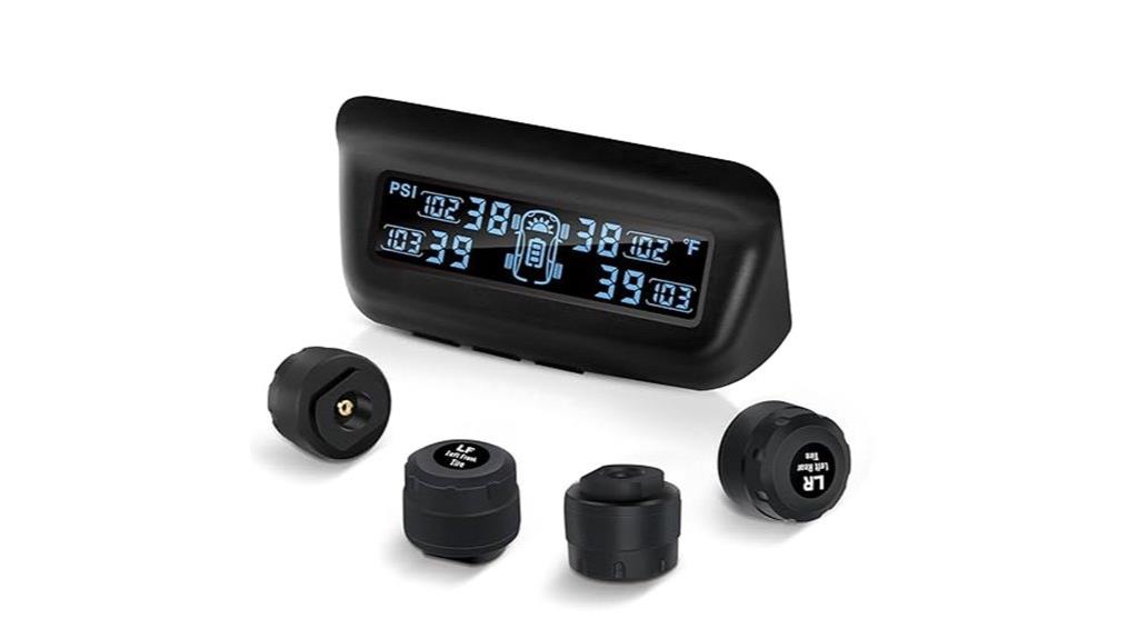 solar powered tire sensor