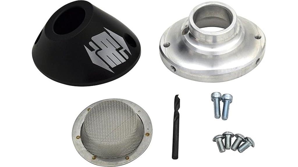 spark arrestor end cap