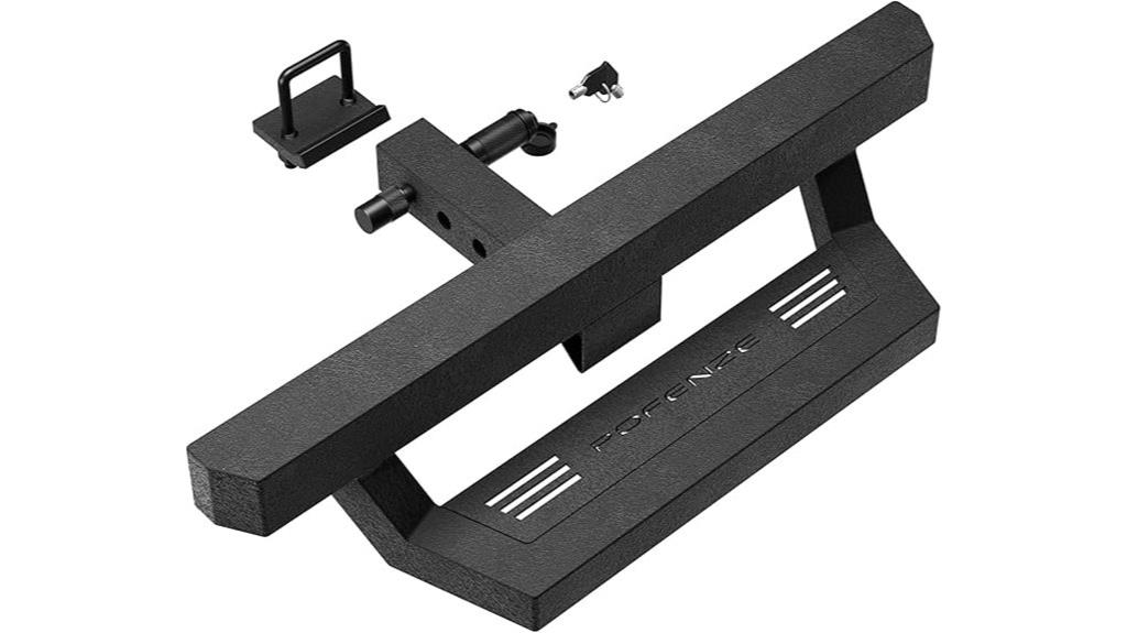 steel hitch step
