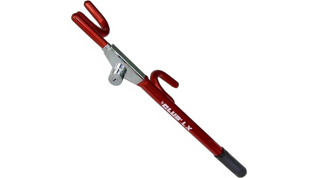 steering wheel lock security