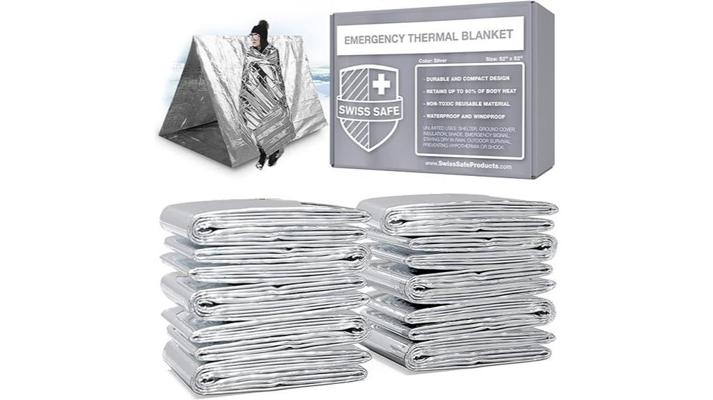 swiss safe emergency blankets