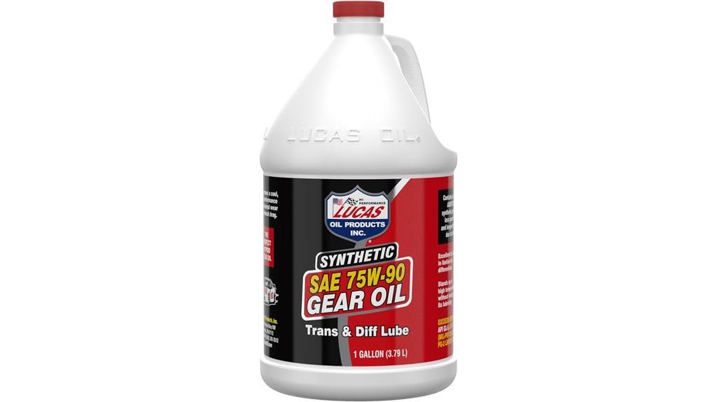 synthetic 75w 90 gear oil