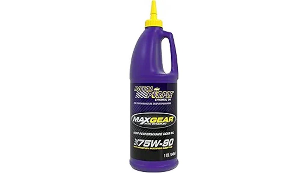 synthetic gear oil quart