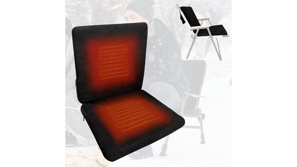 three level heated seat