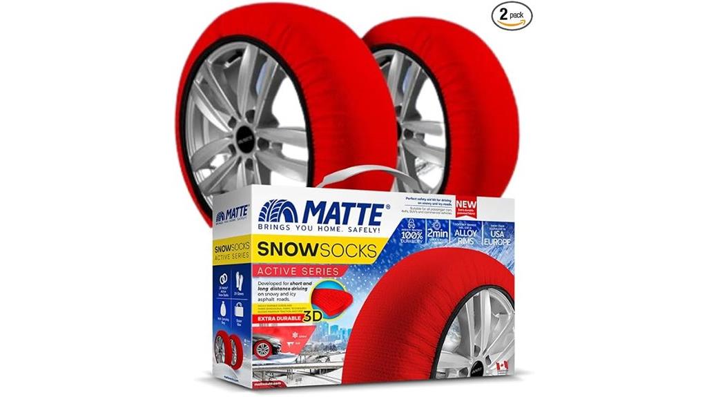 tire traction snow socks