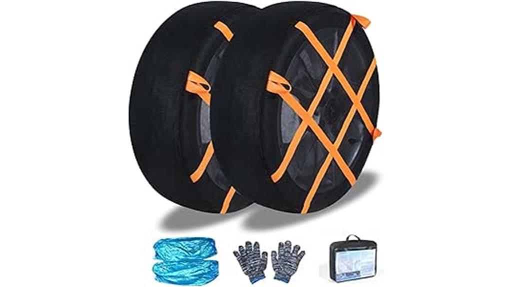 tire traction snow socks