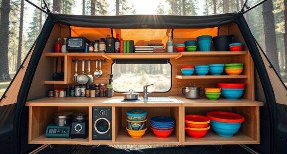top camp kitchen storage solutions