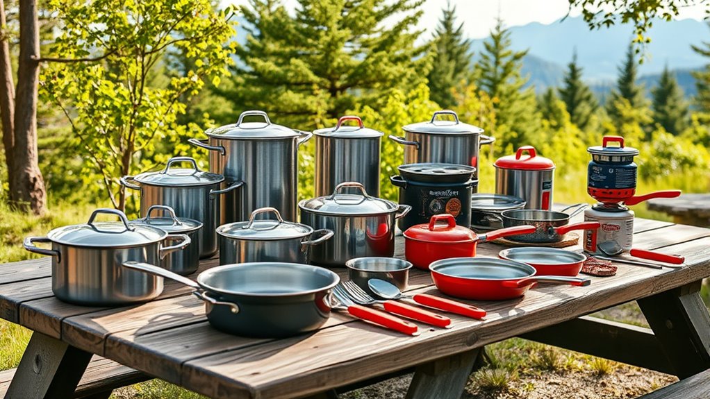 top camping cookware sets