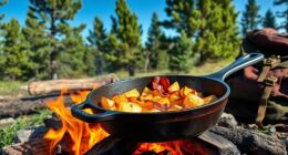 top cast iron camping skillets