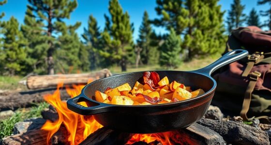 top cast iron camping skillets