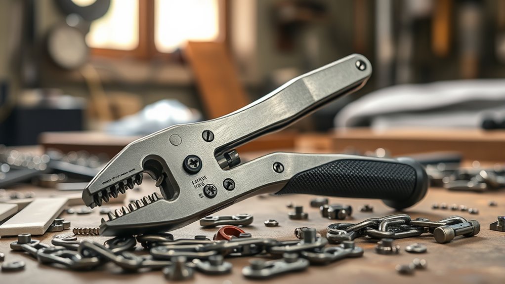 top chain rivet tools