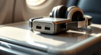 top in flight headphone adapters
