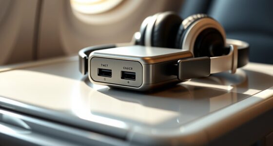 top in flight headphone adapters