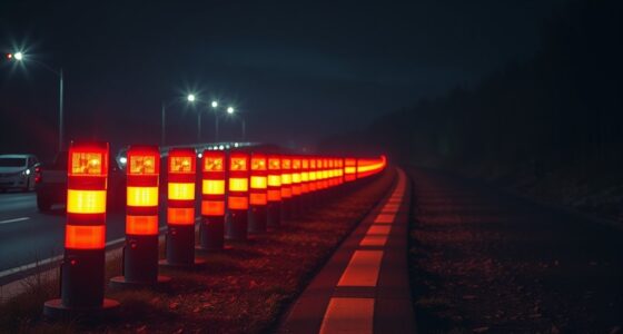 top led flares for safety