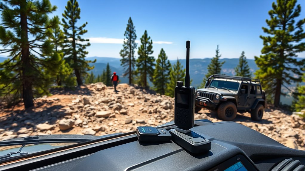 top off road communication systems