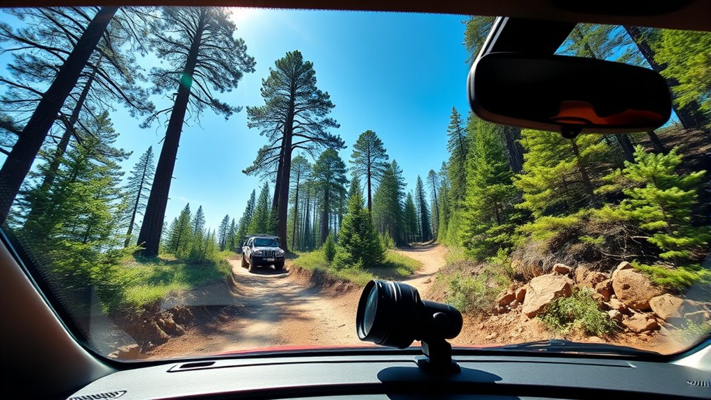 top off road dash cam