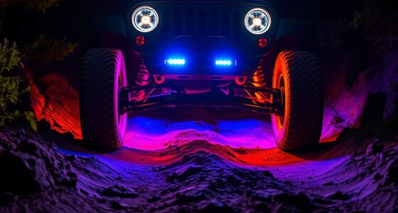 top off road rock lighting
