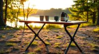 top portable camping table