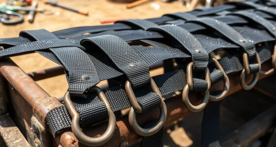 top rubber tarp straps