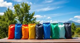 top solar shower bags