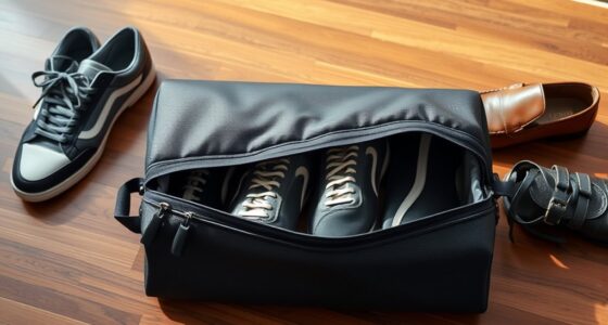 top travel shoe storage