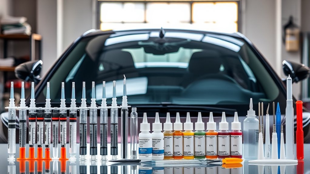 top windshield repair kits