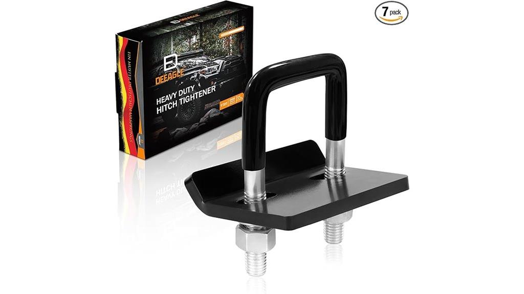 trailer hitch anti rattle stabilizer